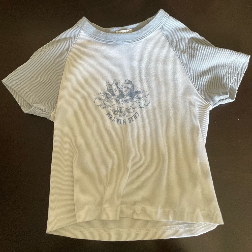 Brandy Melville (John Galt) Heaven Sent Baby Tee